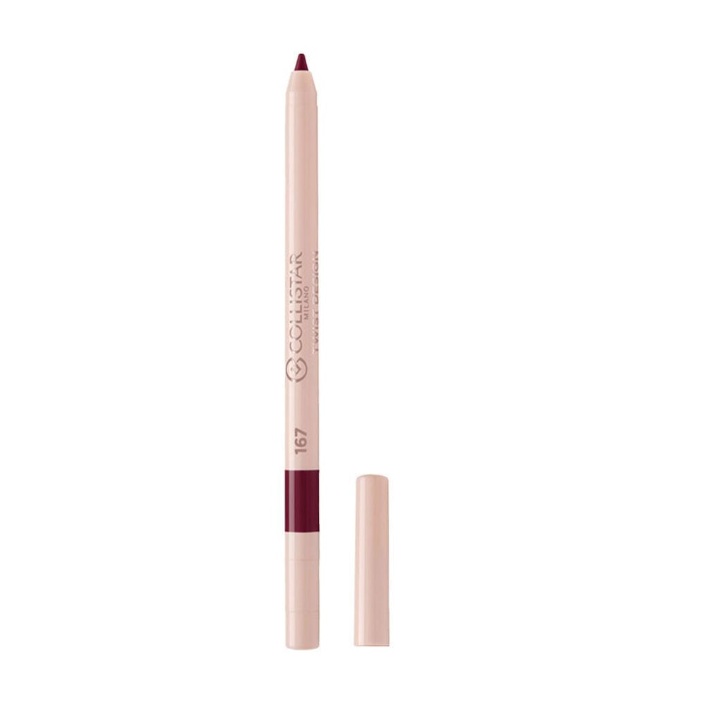 Водостійкий олівець для губ Collistar Twist Design Automatic Lip Pencil 167 Tormalina Rossa, 0.4 г